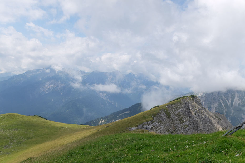 Auf dem Gipfel des Friederspitz
