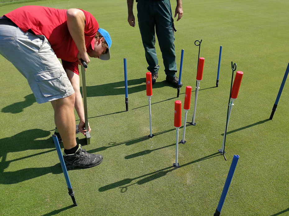 PlantCare IoT Sensor Monitoring Golfplatz Schweiz