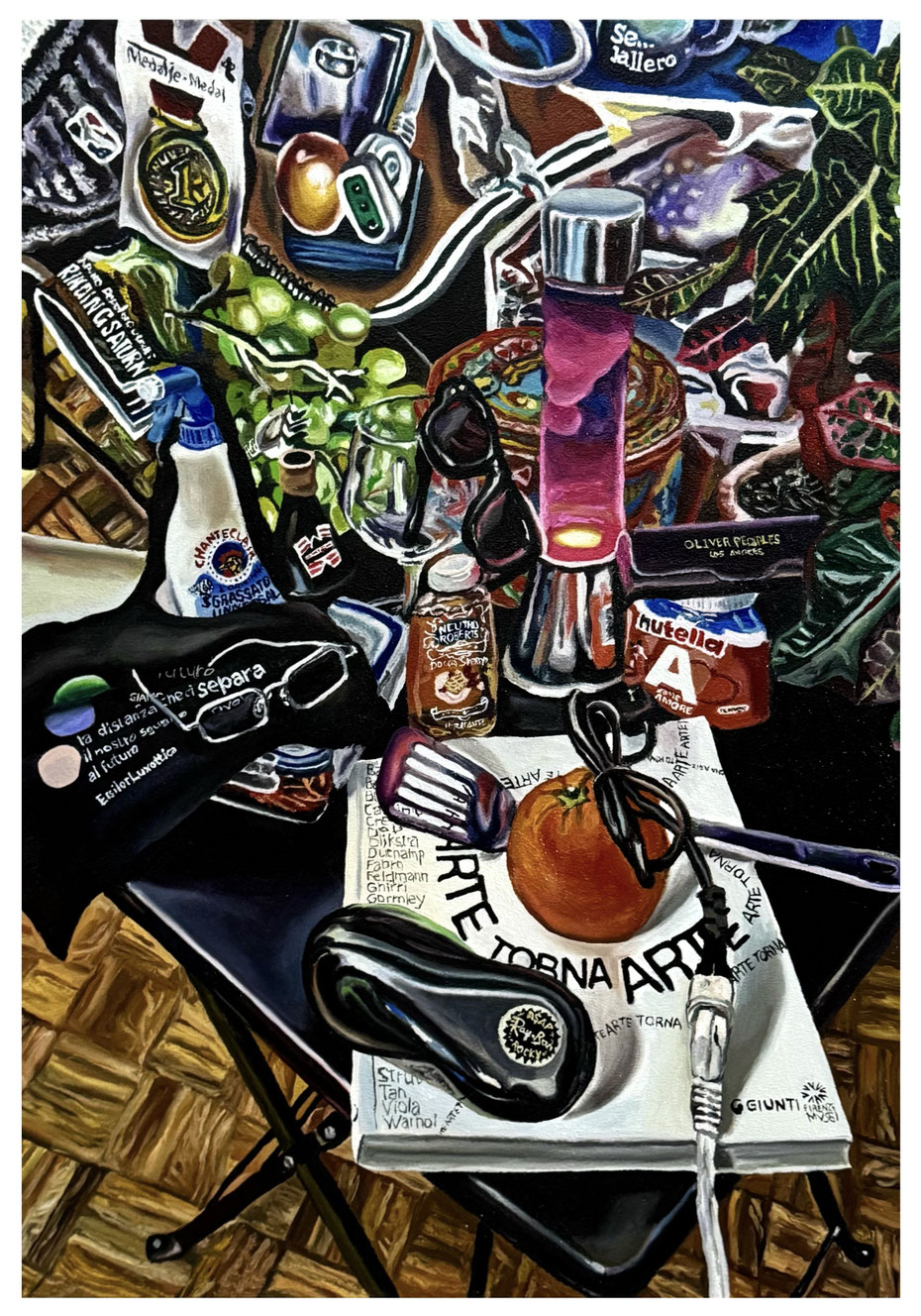 Natura, oil on canvas, cm 70x50, 2026