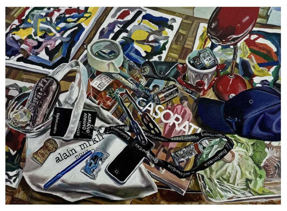 Natura, oil on canvas cm 50x70, 2025