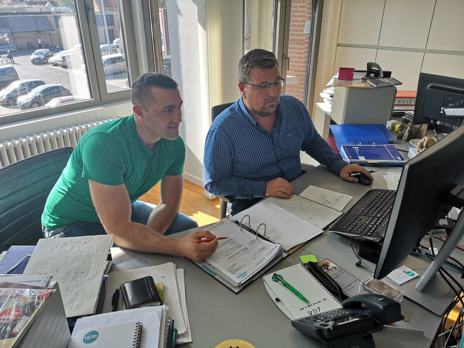 Werken aan de boekhouding