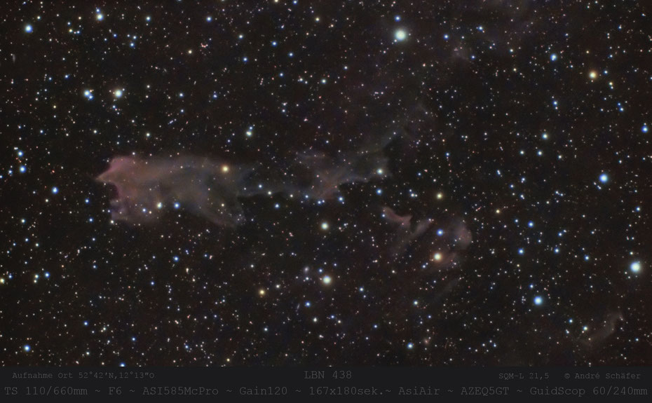 LBN 438  ,  H2-Region