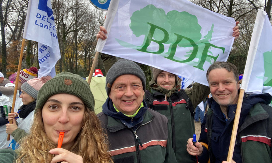 Großdemo zur Einkommensrunde TdL 2023 © M.K.