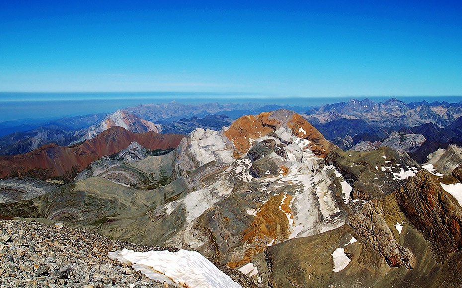 世界遺産「ピレネー山脈－ペルデュ山」、スペイン側のペルデュ山塊