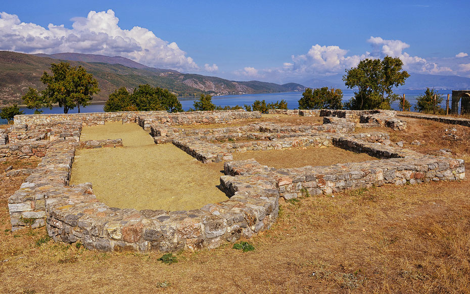 世界遺産「オフリド地域の自然遺産及び文化遺産」、リン聖堂跡