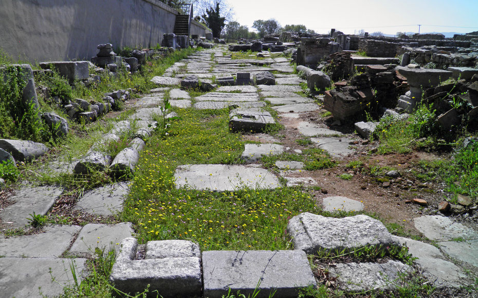 世界遺産「フィリッピの考古遺跡」、エグナティア街道