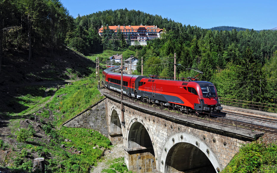 世界遺産「ゼメリング鉄道」、カートナーコーゲル橋 