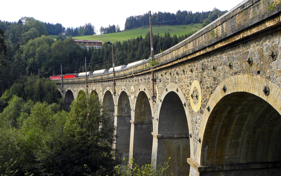 世界遺産「ゼメリング鉄道」、ワーグナーグラーベン橋