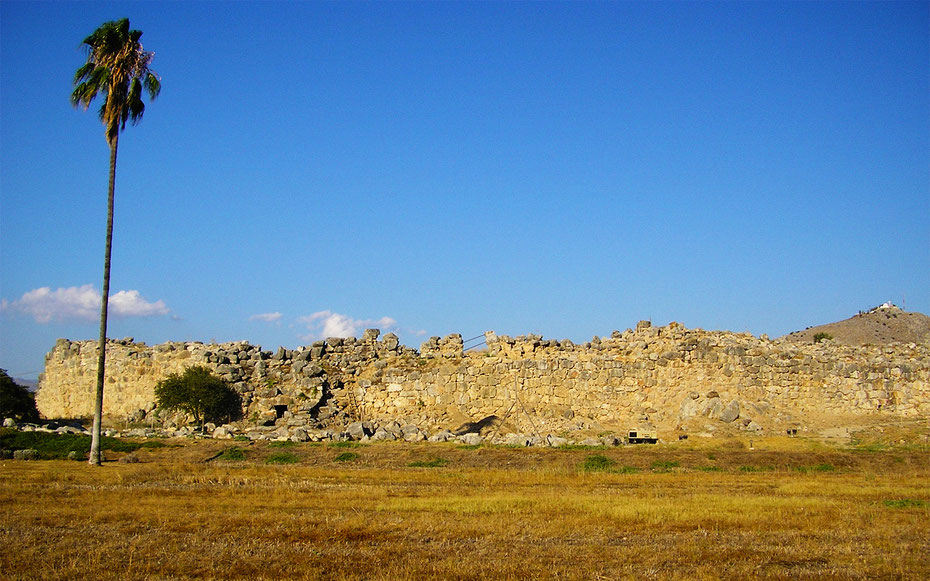 世界遺産「ミケーネとティリンスの考古遺跡群」、ティリンスの城壁