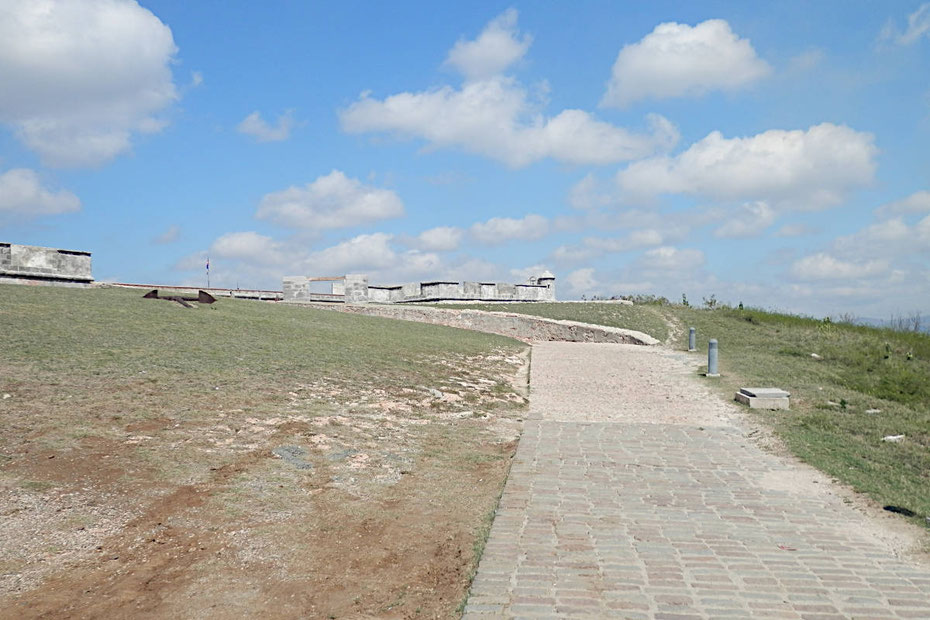 キューバ「サンティアゴ・デ・クーバ」にあるモロ要塞
