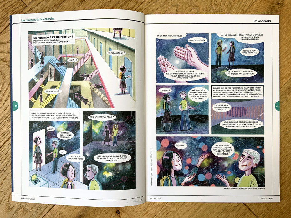 © Magazine Dimensions-EPFL, Vivienne Baillie Gerritsen et Denis Kormann, 2025