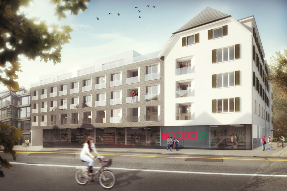 VISUALISIERUNG SÜDFASSADE