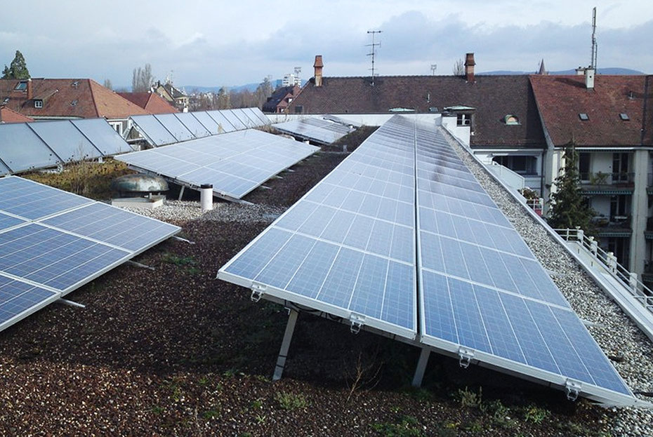 SIEDLUNG SCHÜTZENMATTE: PHOTOVOLTAIKANLAGE