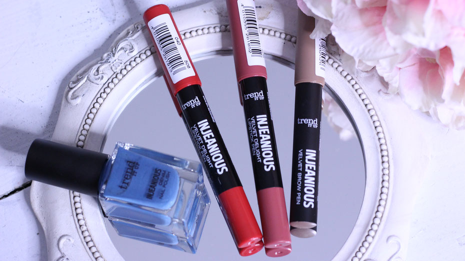 Gewinnspiel - Velvet Delight Lipstick Pen 040 & 020, Velvet Brow Pen 010 und Denim Nail Polish 010