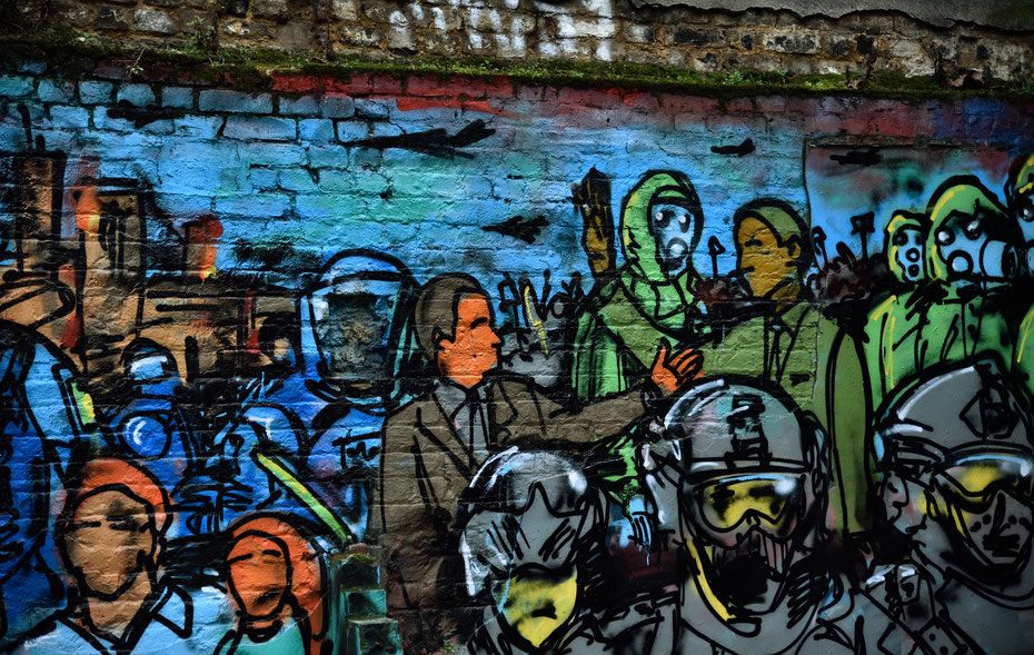 Street Art: vor allem im Londoner East End (Brick Lane, Whitechapel) gibt es unzählige Street Art Installationen bekannter Künstler wie Banksy. Ohne sachkundigen Guide verpasst man das ein oder andere Highlight.