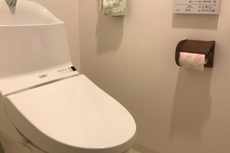 トイレットペーパーホルダー　納品事例（T様邸）
