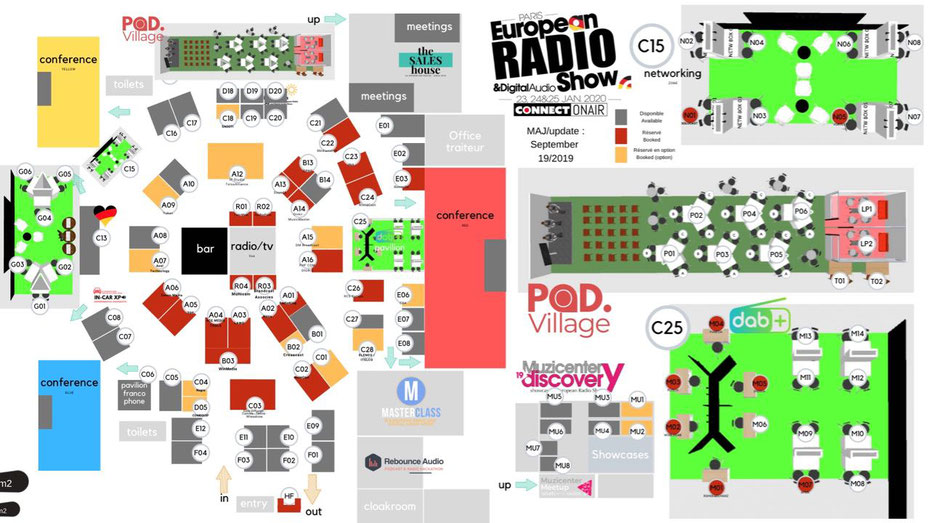 Salon de la Radio, Pavillion DAB+, WorldDAB