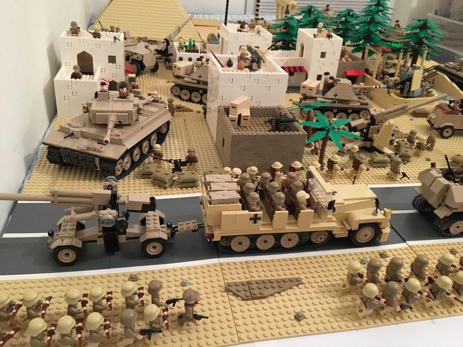 Les grandes batailles de la seconde guerre mondiale reconstituées en lego®
