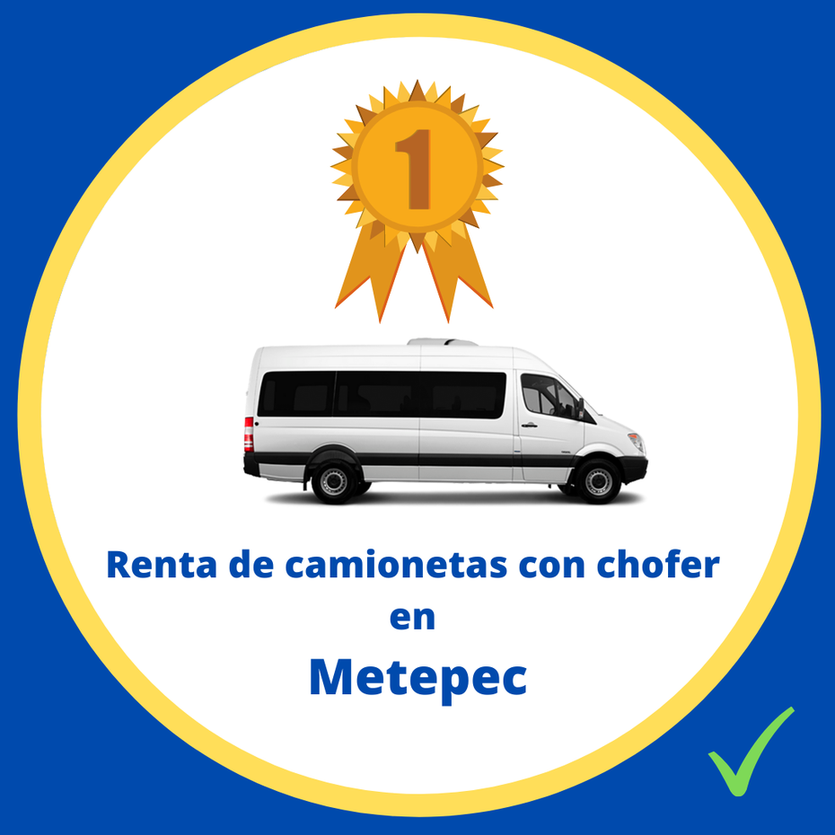 Renta de camionetas con chofer Metepec