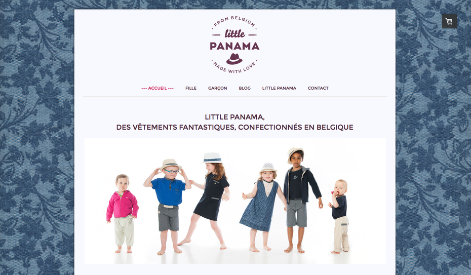 Découvrez le site sur http://www.littlepanama.be