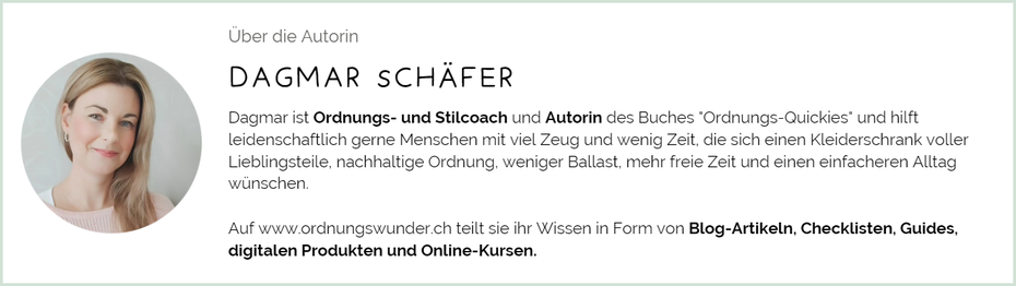 Dagmar Schäfer Ordnungscoach Zürich