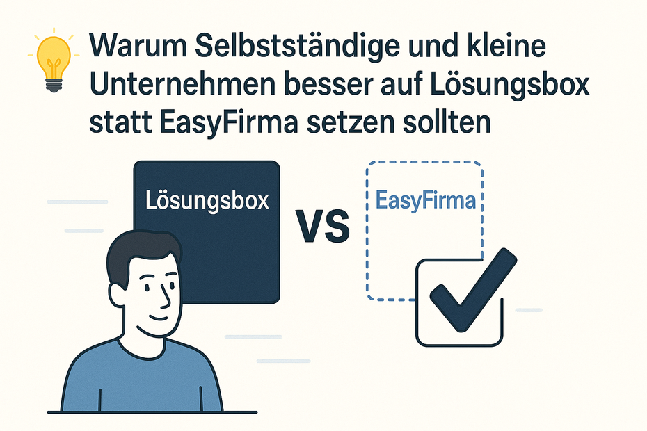 Alternative zu EasyFirma von Amazon