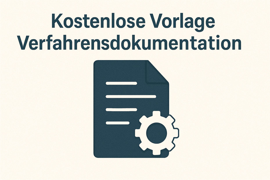 Gratis Vorlage Verfahrensdokumentation – so bist Du als Selbstständiger und Kleinunternehmer auf der sicheren Seite