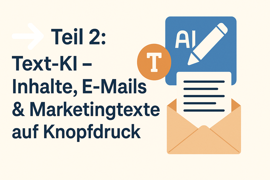 Text KI Inhalte Mails und Marketingtexte auf Knopfdruck