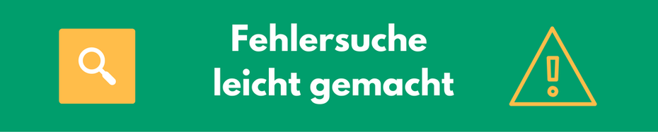 Fehlersuche in Excel