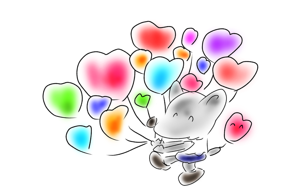 手書き風 シンデレラの恋もハートイラストから 翠のメルヘン白書