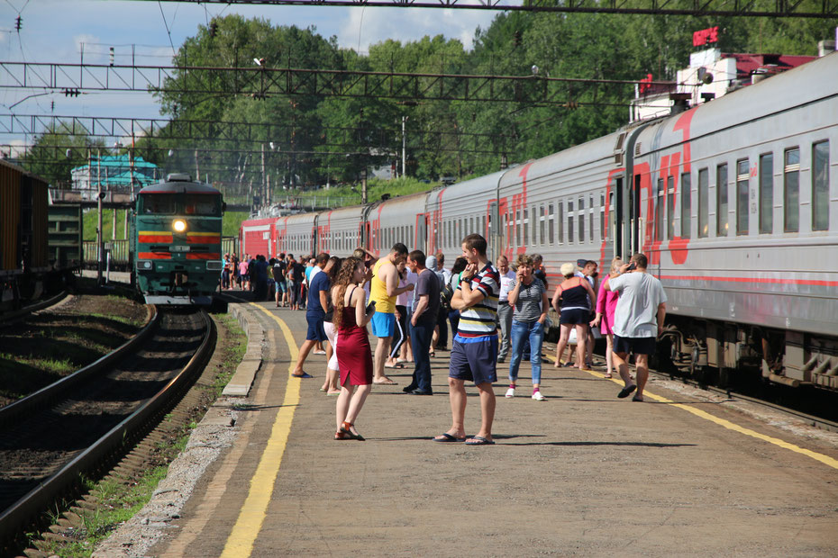travel across russia by train