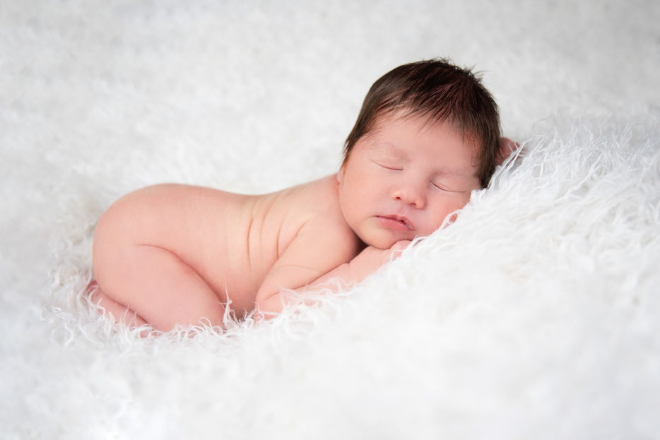 Amsterdam newbornshoot met deken