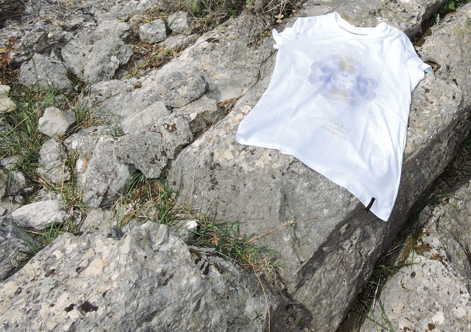 Shirt, Bio-Baumwolle, ökologisch bedruckt