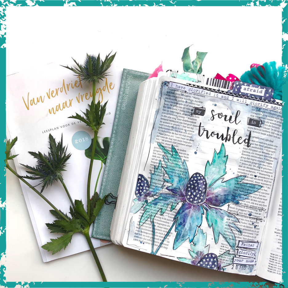 voorbeeld biblejournaling bijbeljournaling