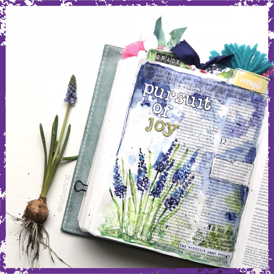 voorbeeld biblejournaling bijbeljournaling