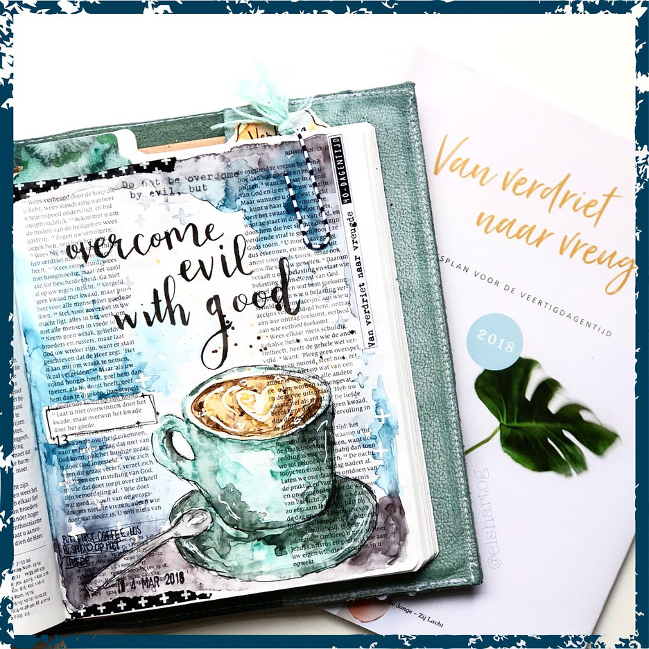 voorbeeld biblejournaling bijbeljournaling