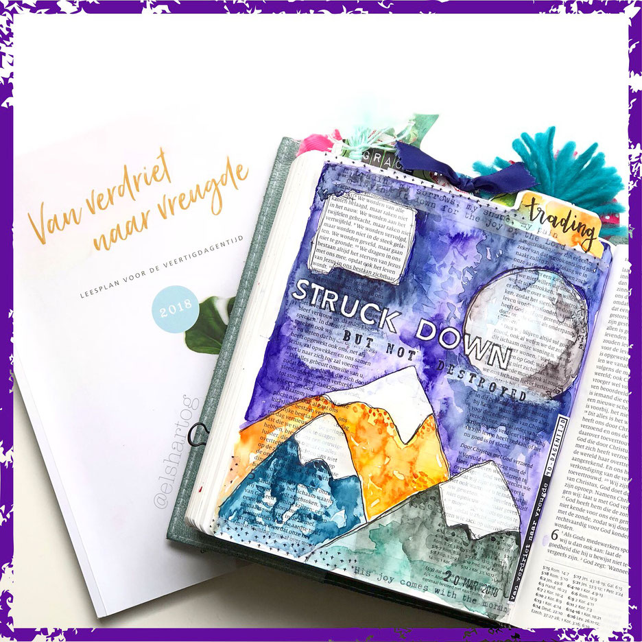 voorbeeld biblejournaling bijbeljournaling
