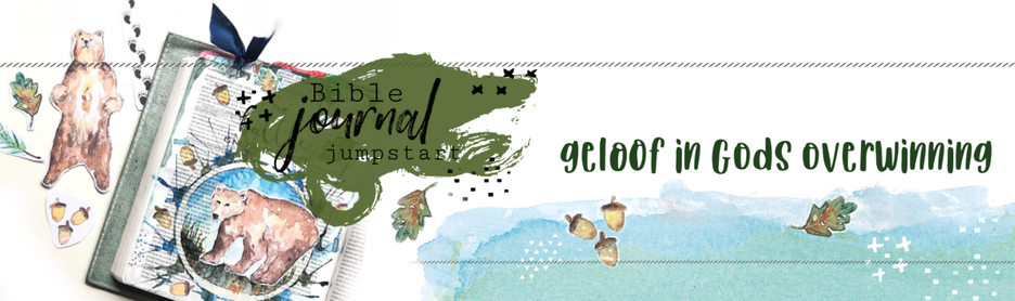 Bible journal jumpstarter. Biblejournaling serie bij 2 kronieken 20. Geloof in Gods overwinning.