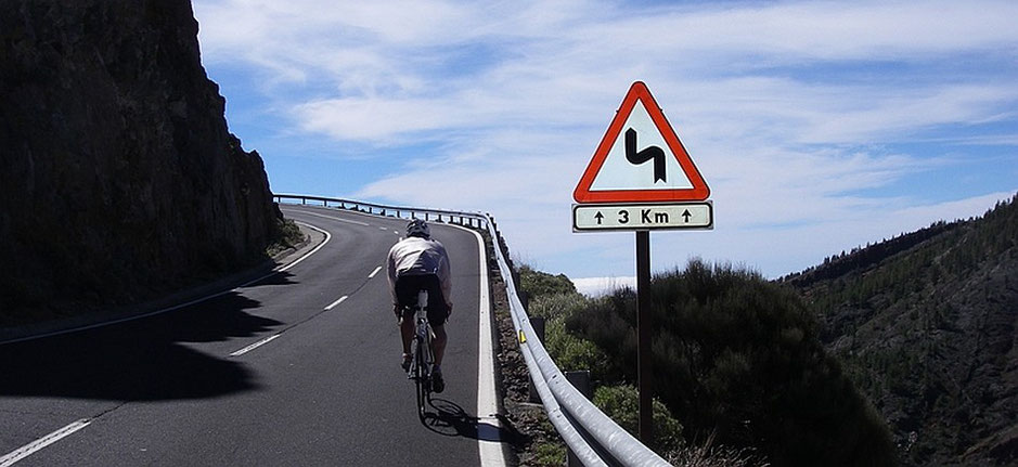 Berganfahrten mit dem Rad 