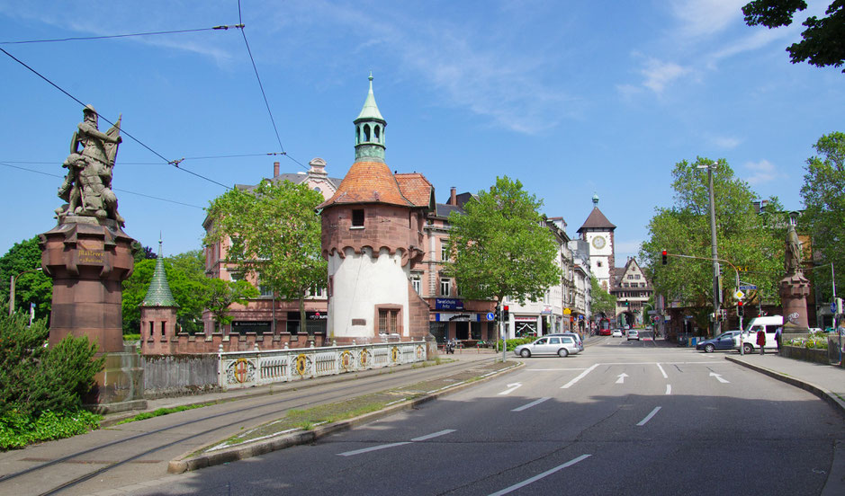 Schwabentorbrücke heute. Bild: Wikipedia, Fotograf: joergens