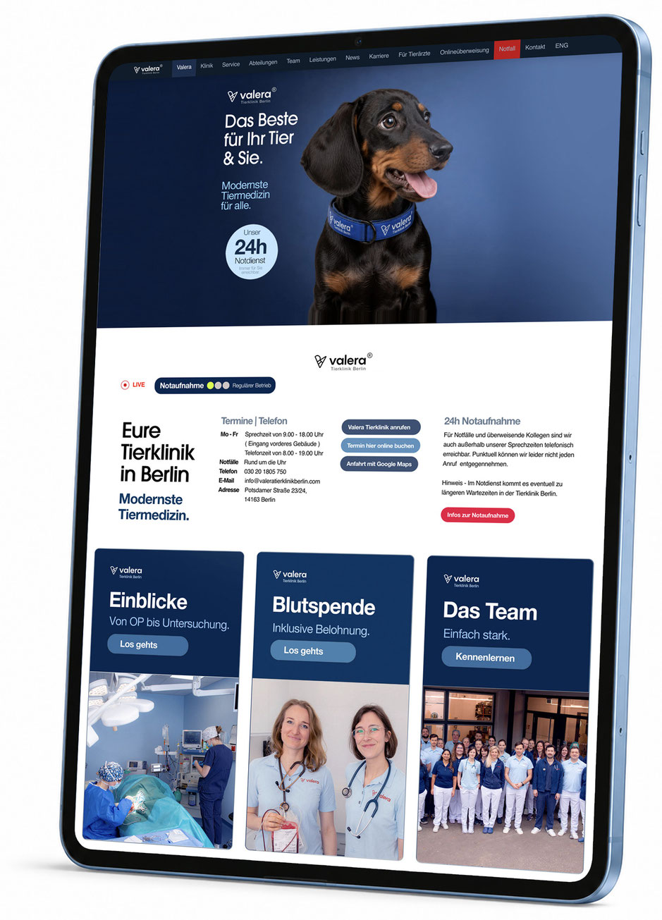 Professionelles Webdesign für Unternehmen in Berlin mit verkaufsstarker Nutzerführung
