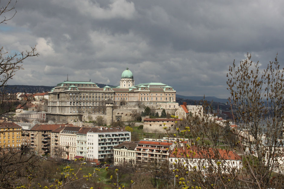 Buda castle in Budapest