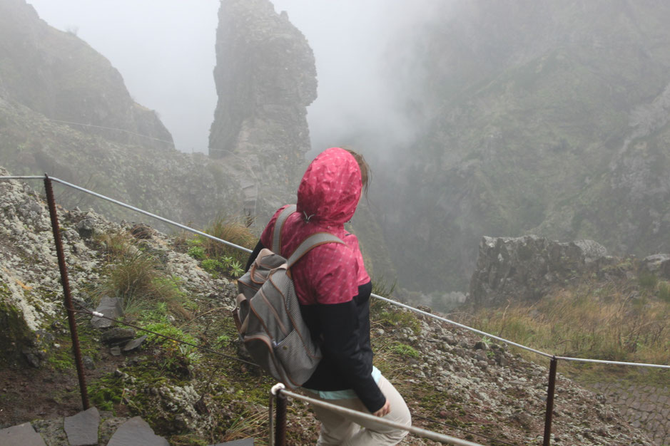 hiking to Pico Ruivo on Madeira