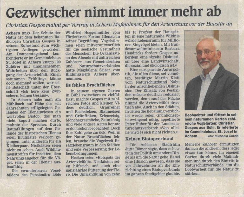 Acher-Rench-Zeitung, Oktober 2017