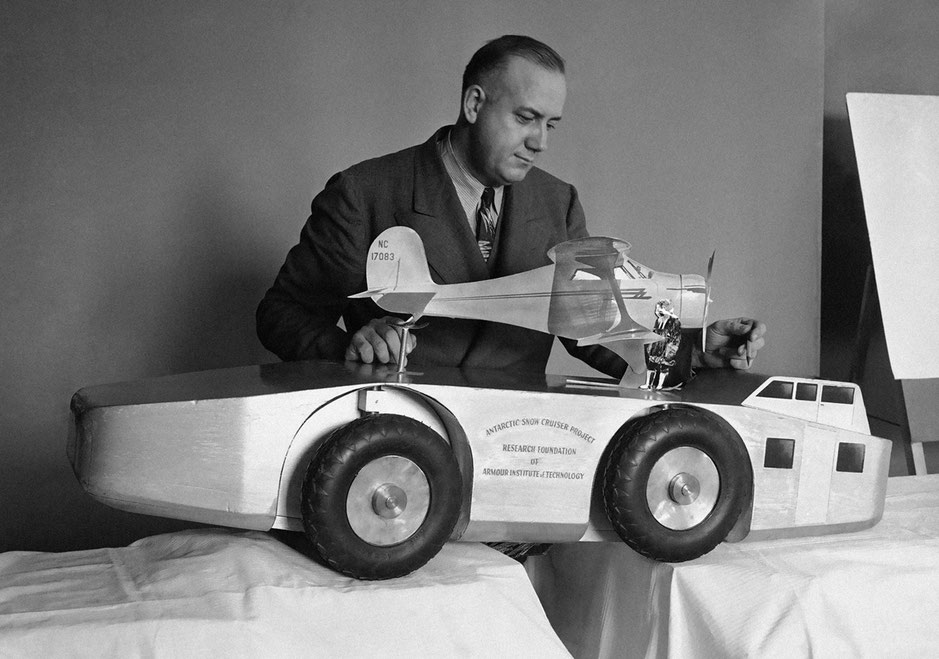 Макет Атлантичного снігового всюдихіду (Antarctic Snow Cruiser) (Стартап Тьюс | Startup News)
