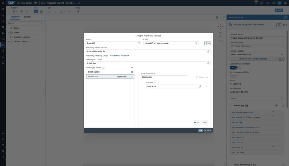 Define Node types