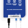 USB-Kabel und Zweikanal Datenlogger