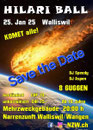 Fasnacht Walliswil, Hilari 2025, Mehrzweckhalle, DJ Aspen, Speedy, Party, Disco, Fest, Bar, Kanton Bern