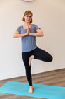 Yogalehrerin Stephanie Winning