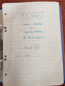 Petra Mettke/Gigabuch Michael 13/Handschrift/1996